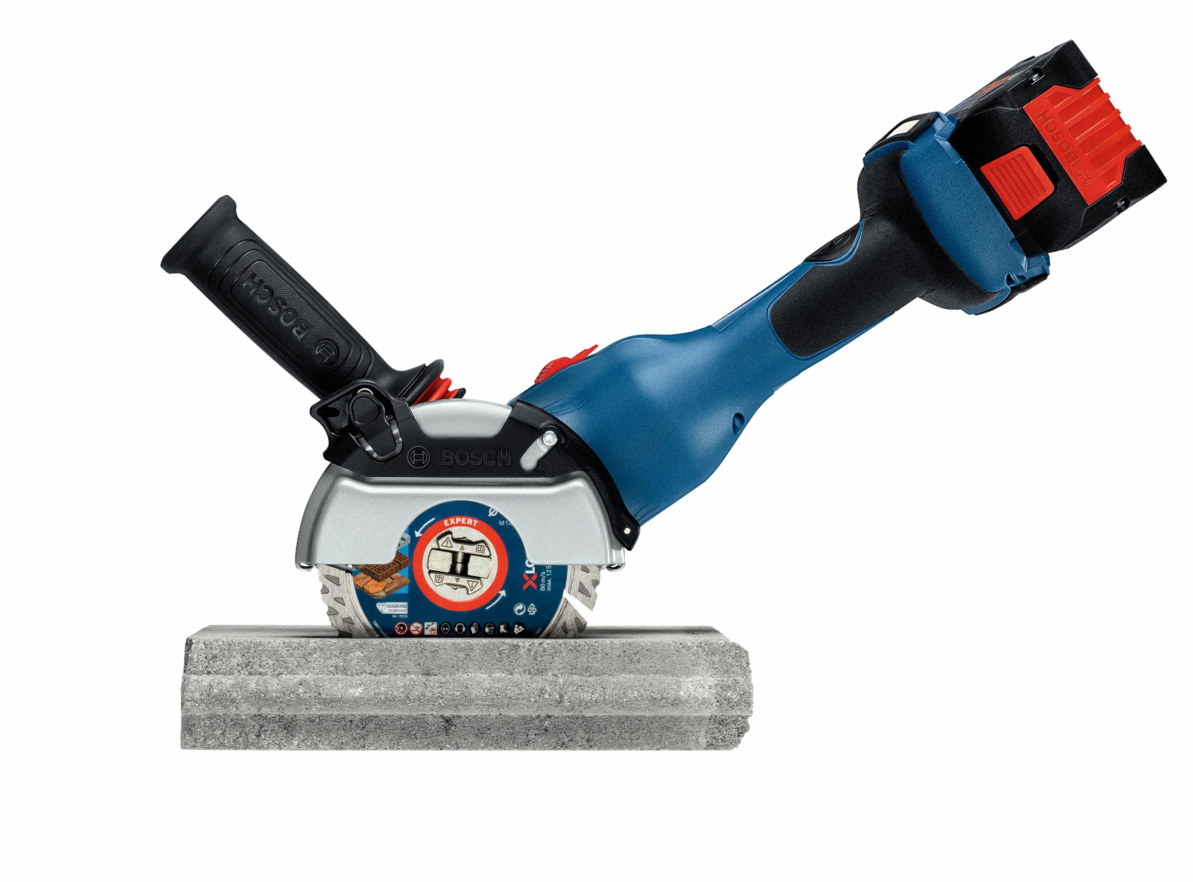 Cordless Angle Grinder  BITURBO with X-LOCK