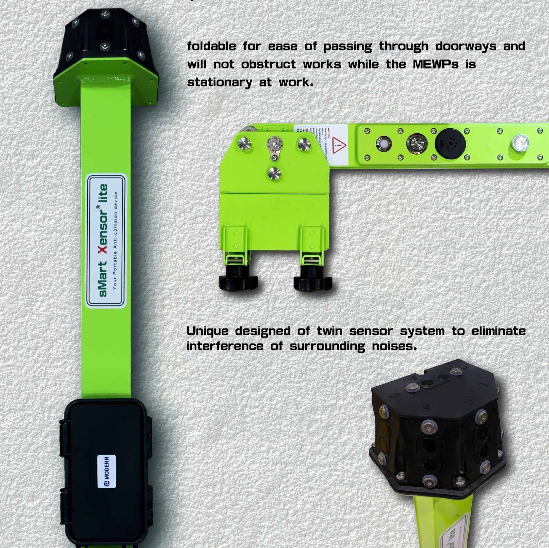 sMart Xensor X-Lite - Wireless Anti-Overhead Protection Sensor Device