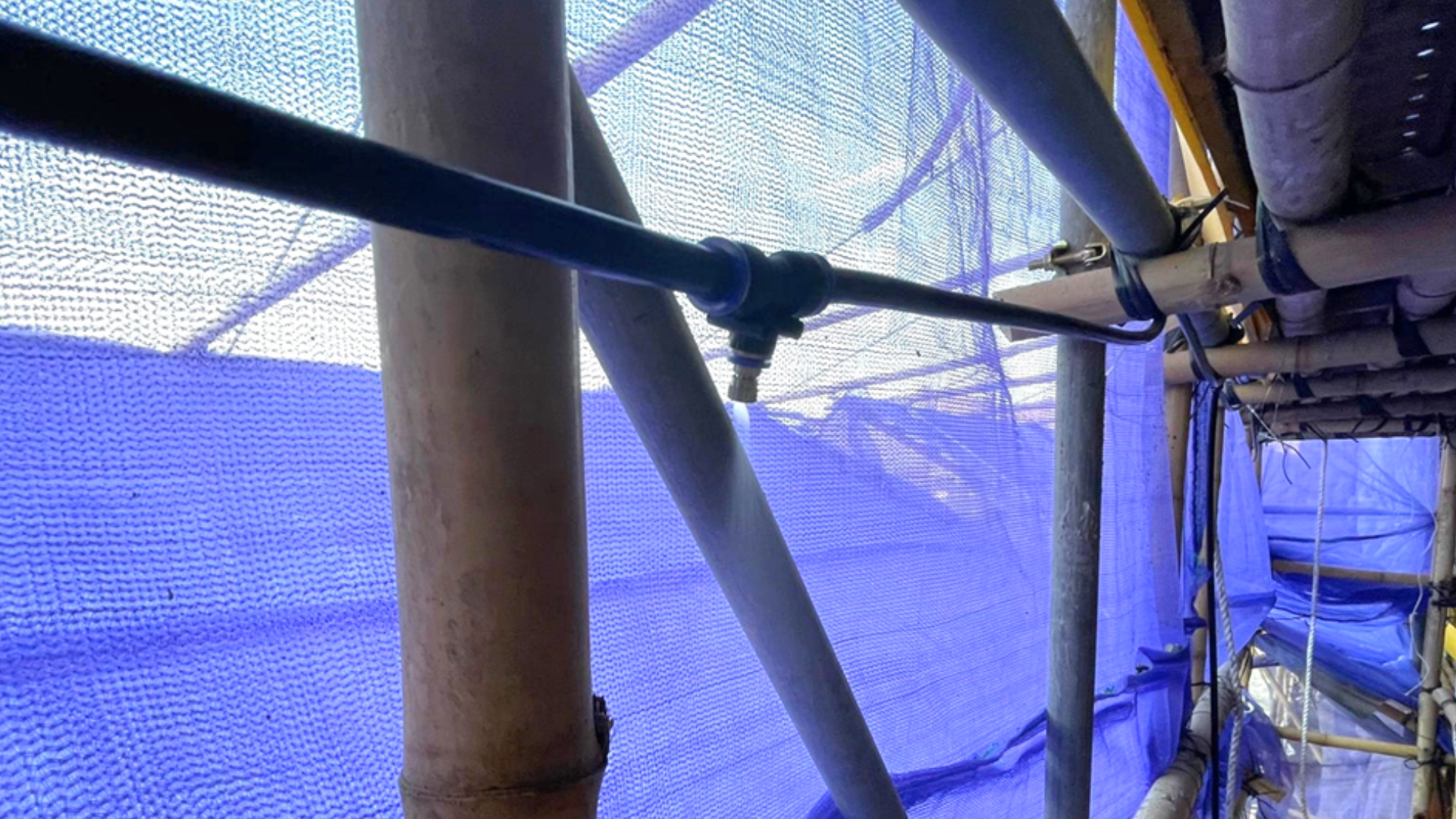 Scaffolding Misting System